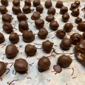 Hand-dipped Coated Hazelnuts