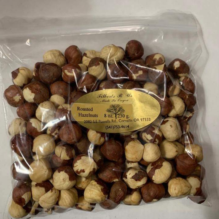 1/2 lb Roasted Hazelnuts